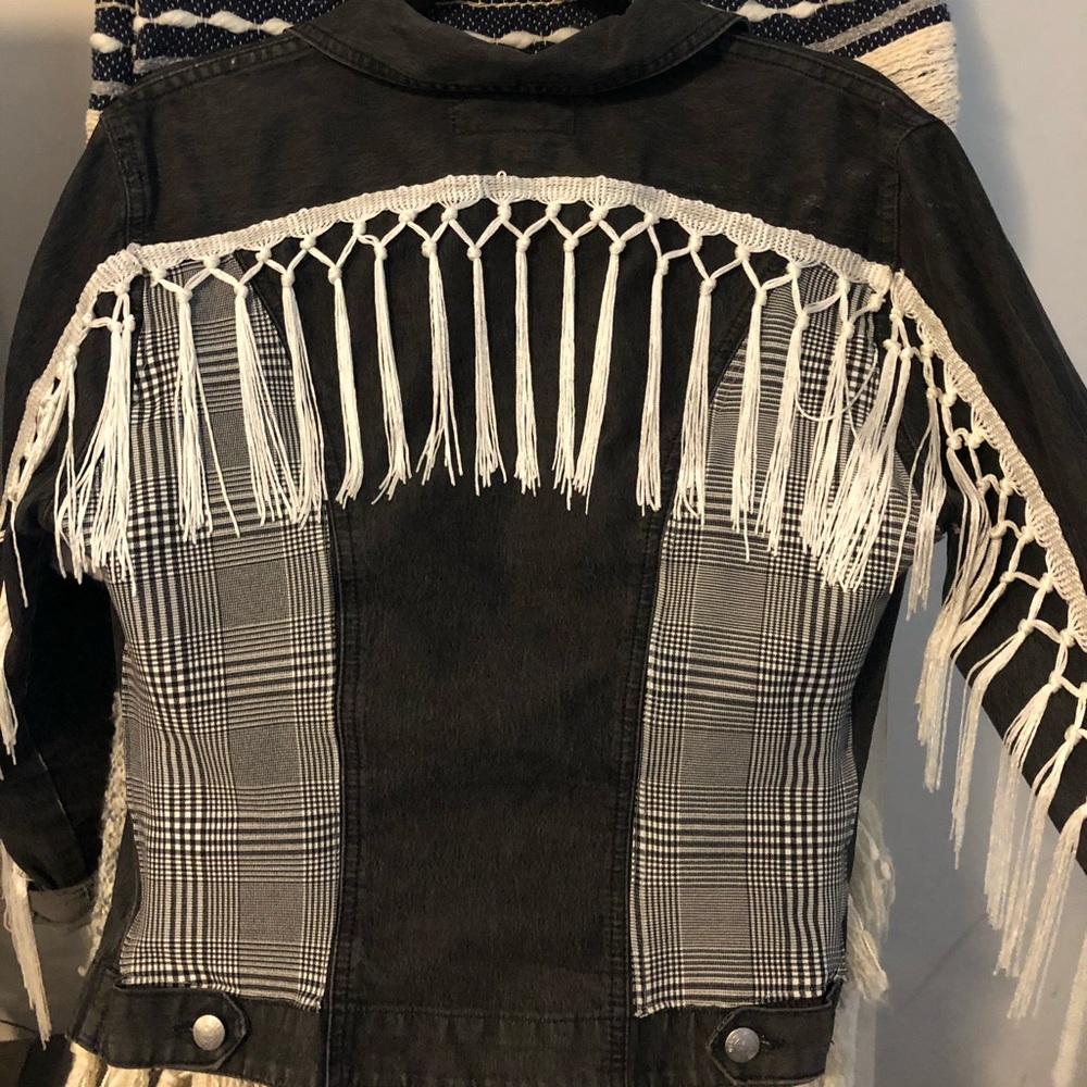 Fringe Jean Jacket